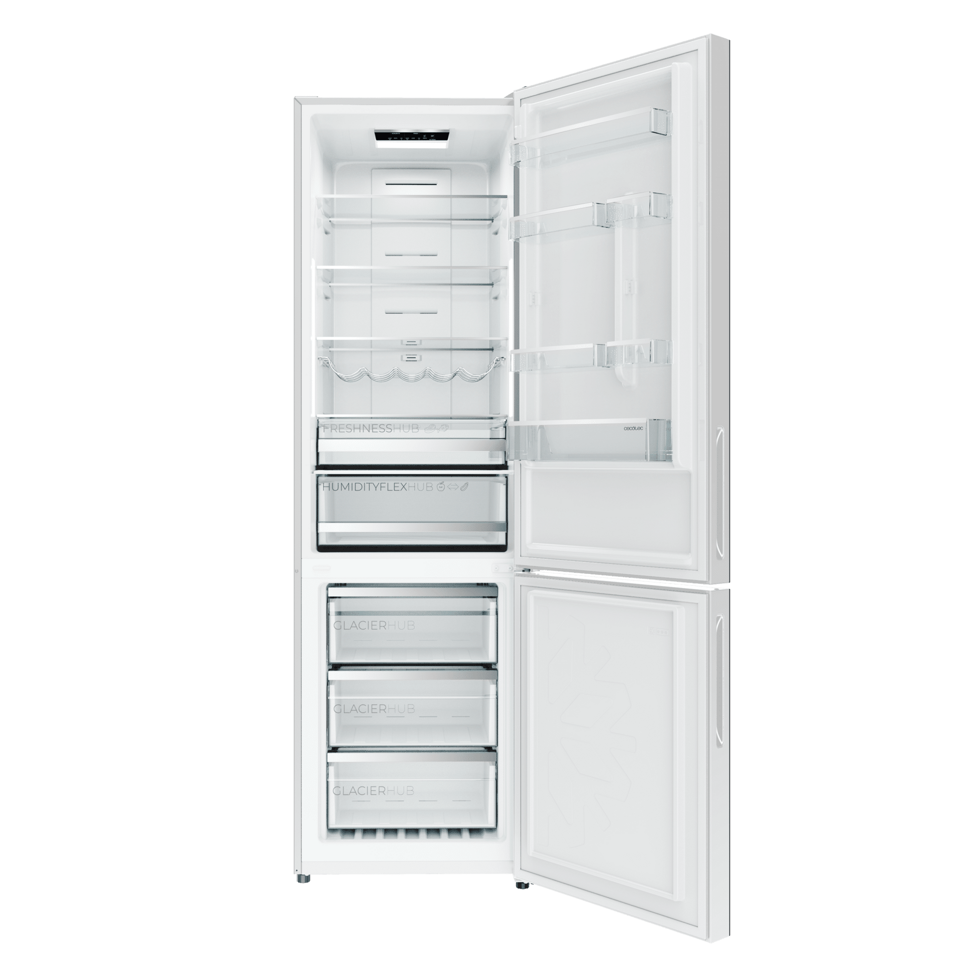Bolero CoolMarket Combi 356i White Glass D