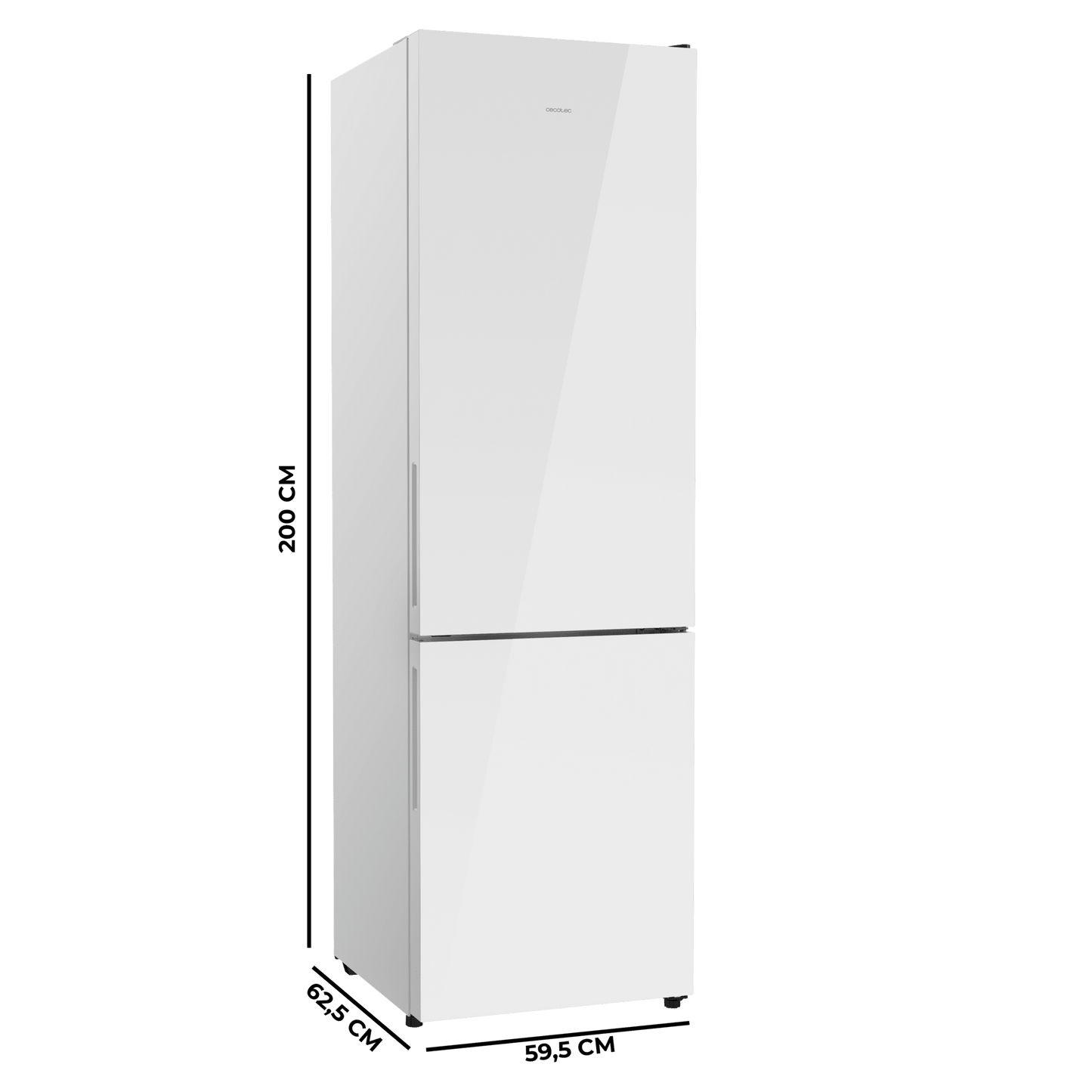 Cecotec Bolero CoolMarket Combi 356i Frigorífico Combi 356L Blanco