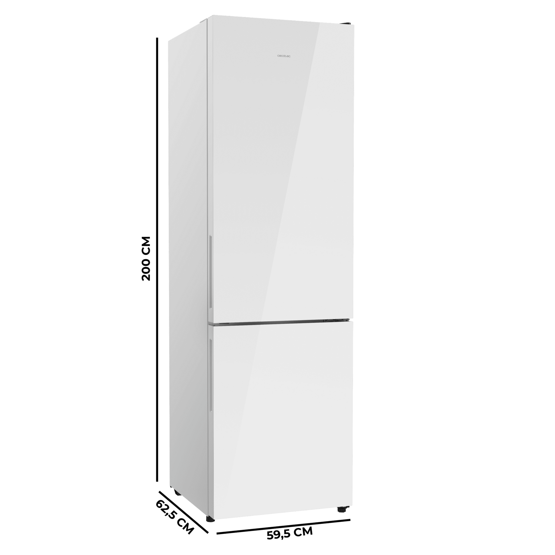Cecotec Bolero CoolMarket Combi 356i Frigorífico Combi 356L Blanco