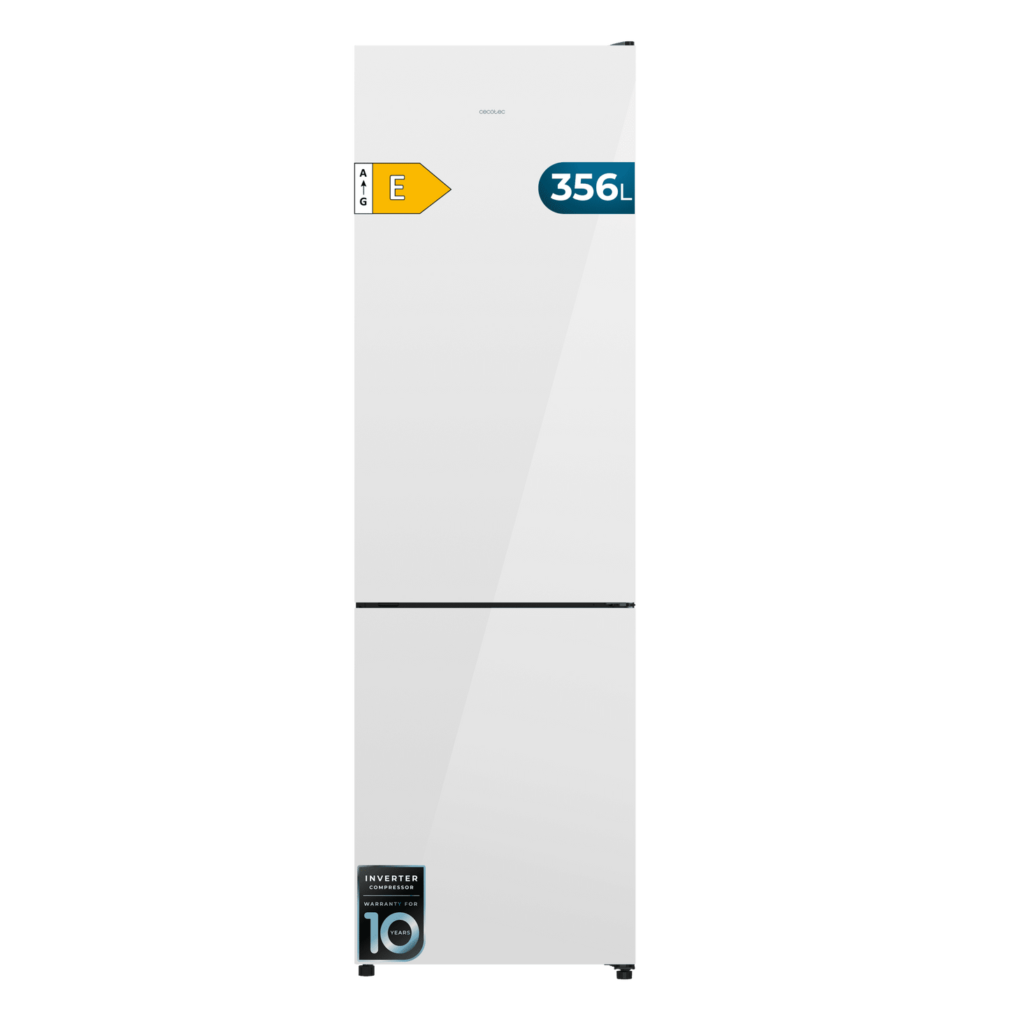 Cecotec Bolero CoolMarket Combi 356i Frigorífico Combi 356L Blanco
