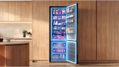 Cecotec Bolero CoolMarket 405 Elite Black Glass D Frigorífico