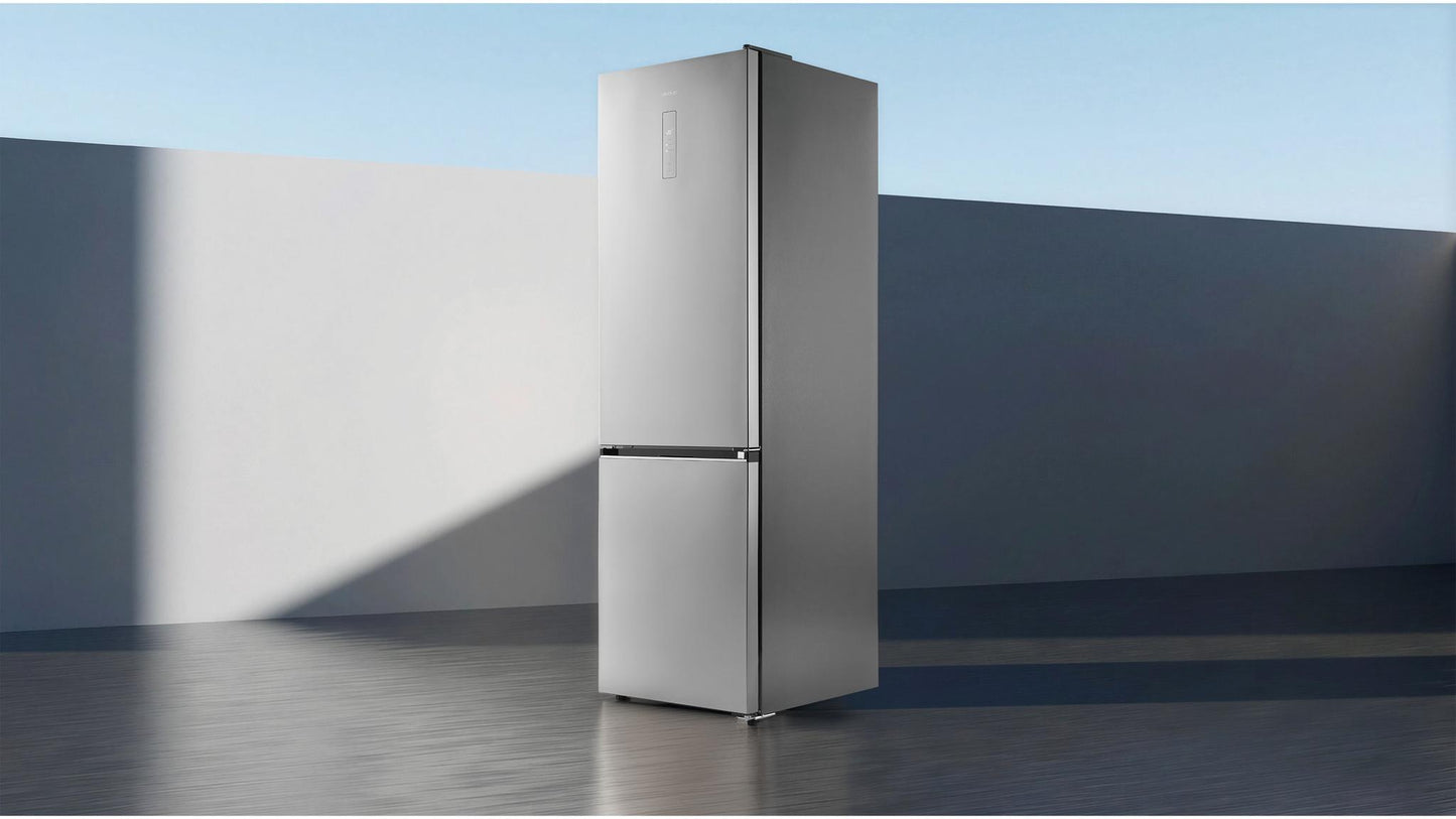 Cecotec Bolero CoolMarket Combi 405 MC Frigorífico Combi Inox A
