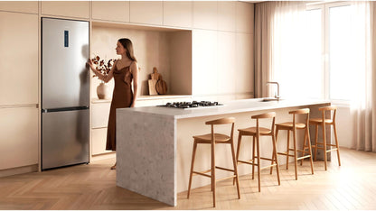 Cecotec Bolero CoolMarket Combi 405 MC Frigorífico Combi Inox A