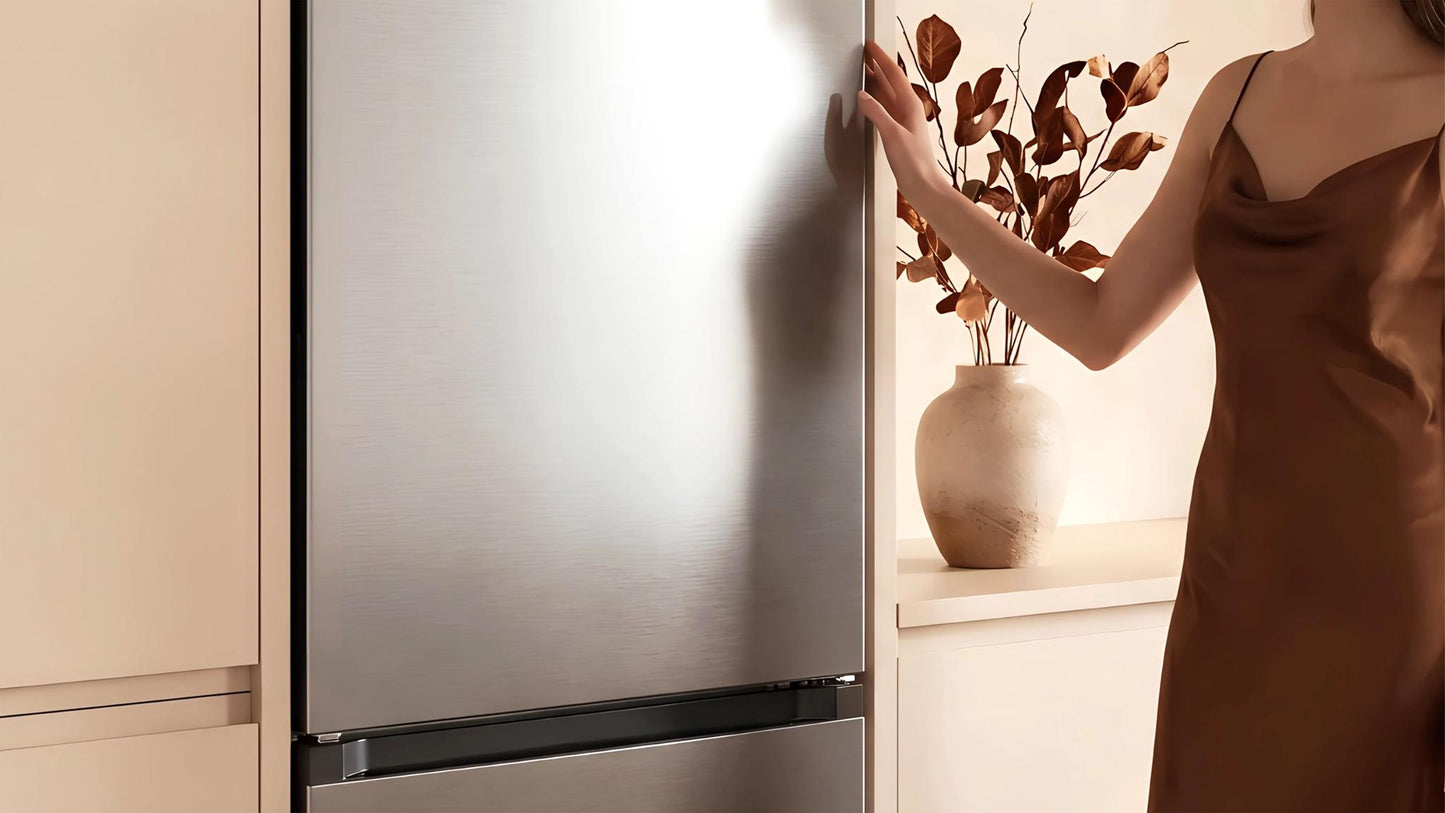 Cecotec Bolero CoolMarket Combi 405 MC Frigorífico Combi Inox A
