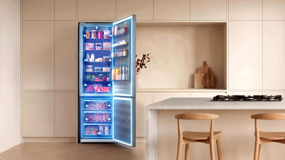 Cecotec Bolero CoolMarket Combi 405 MC Frigorífico Combi Inox A