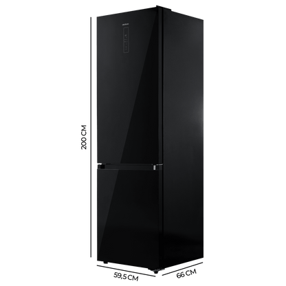 Cecotec Bolero CoolMarket 405 WL Elite Frigorífico Black Glass A