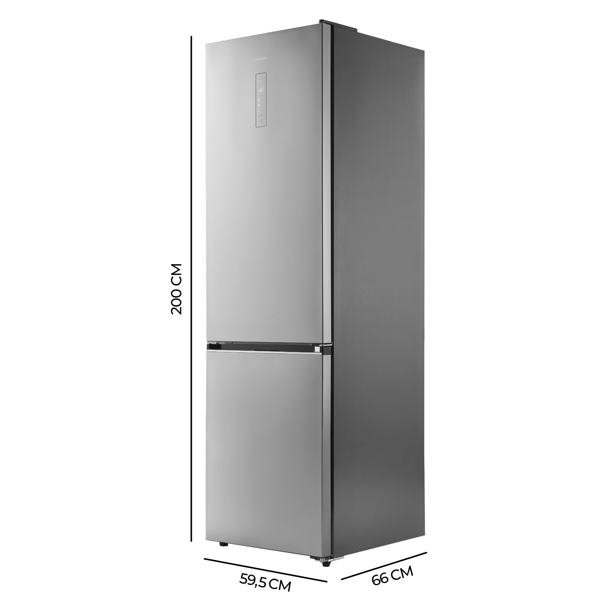 Cecotec Bolero CoolMarket 405 WL Elite Inox D Frigorífico