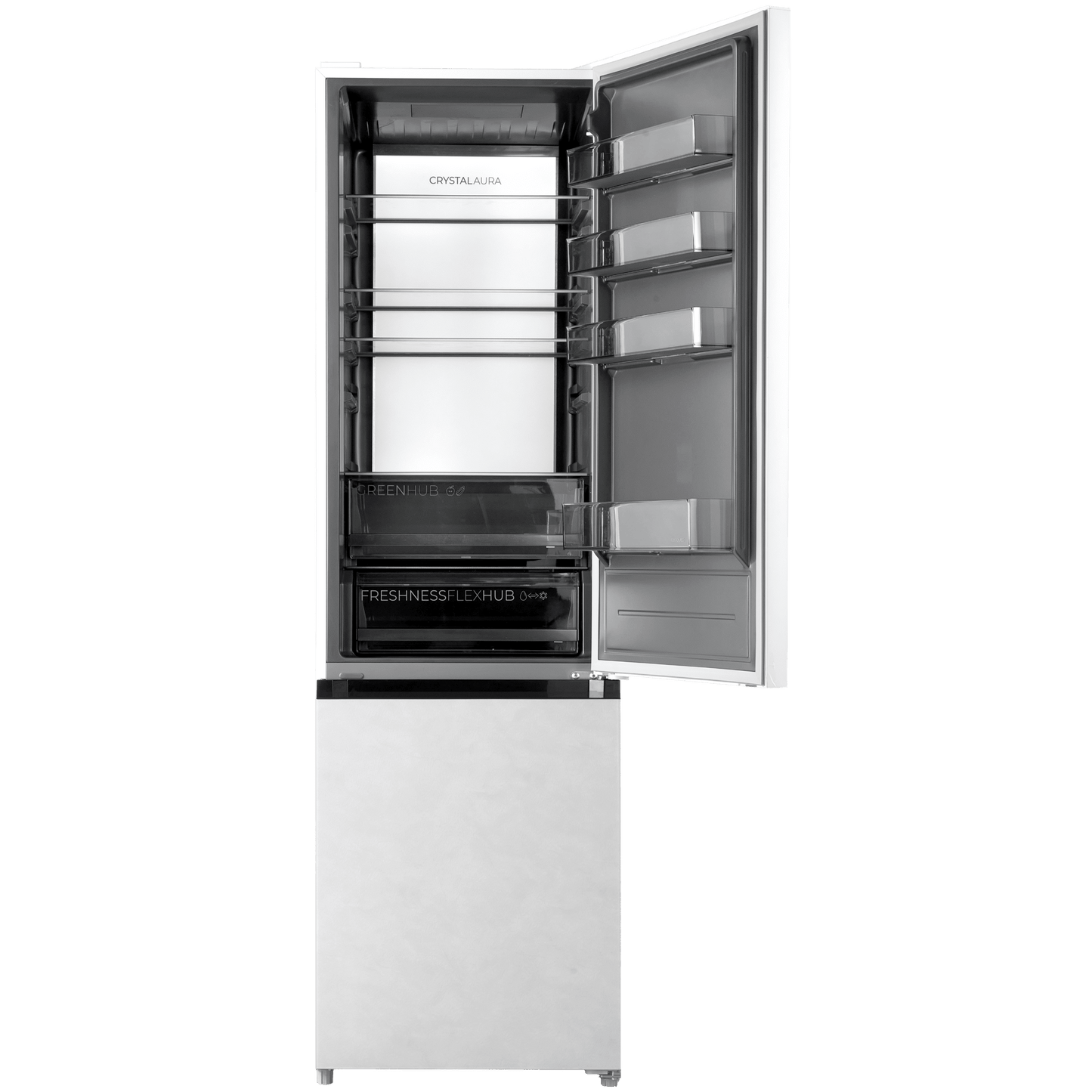 Cecotec Bolero CoolMarket 405 WL Elite Frigorífico Lunar Stone Blanco