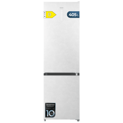 Cecotec Bolero CoolMarket 405 WL Elite Frigorífico Lunar Stone Blanco