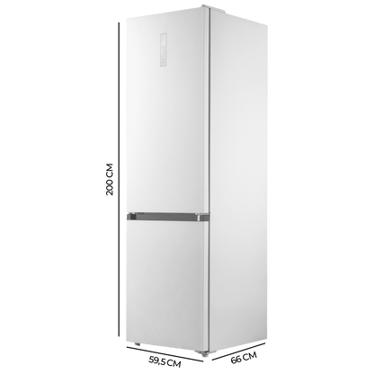 Cecotec Bolero CoolMarket 405 WL Elite Frigorífico Lunar Stone Blanco