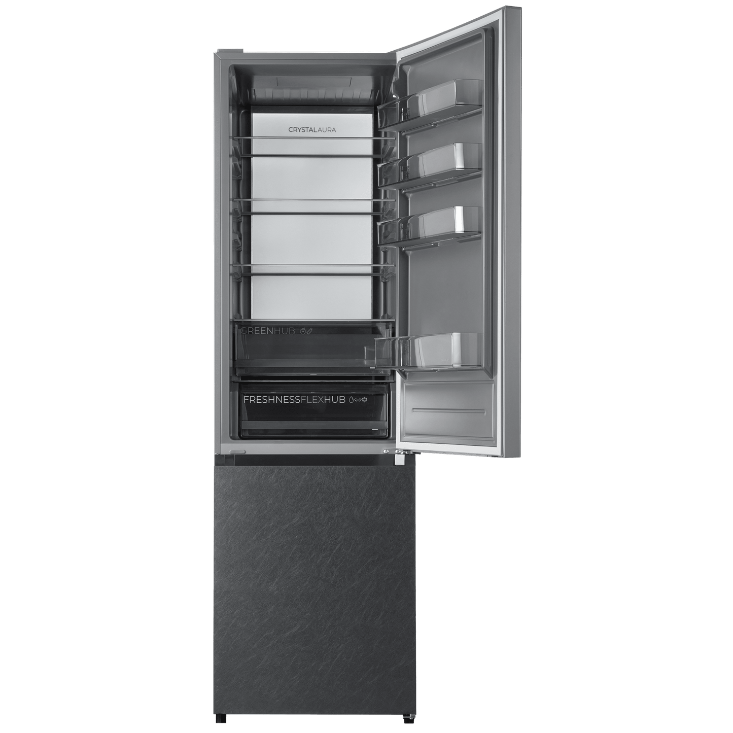Cecotec Bolero CoolMarket Combi 405 WL Silex Stone Frigorífico 405L
