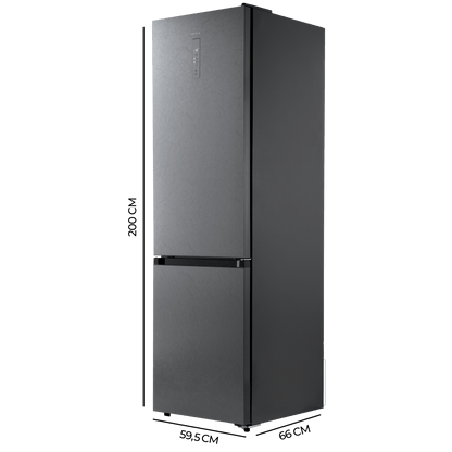 Cecotec Bolero CoolMarket Combi 405 WL Silex Stone Frigorífico 405L