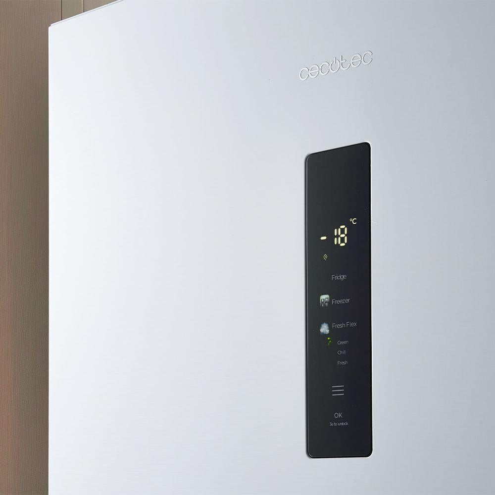 Cecotec Bolero CoolMarket 405 WL White Inox Frigorífico