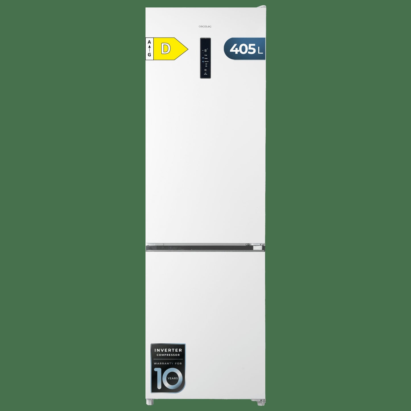 Cecotec Bolero CoolMarket 405 WL White Inox Frigorífico