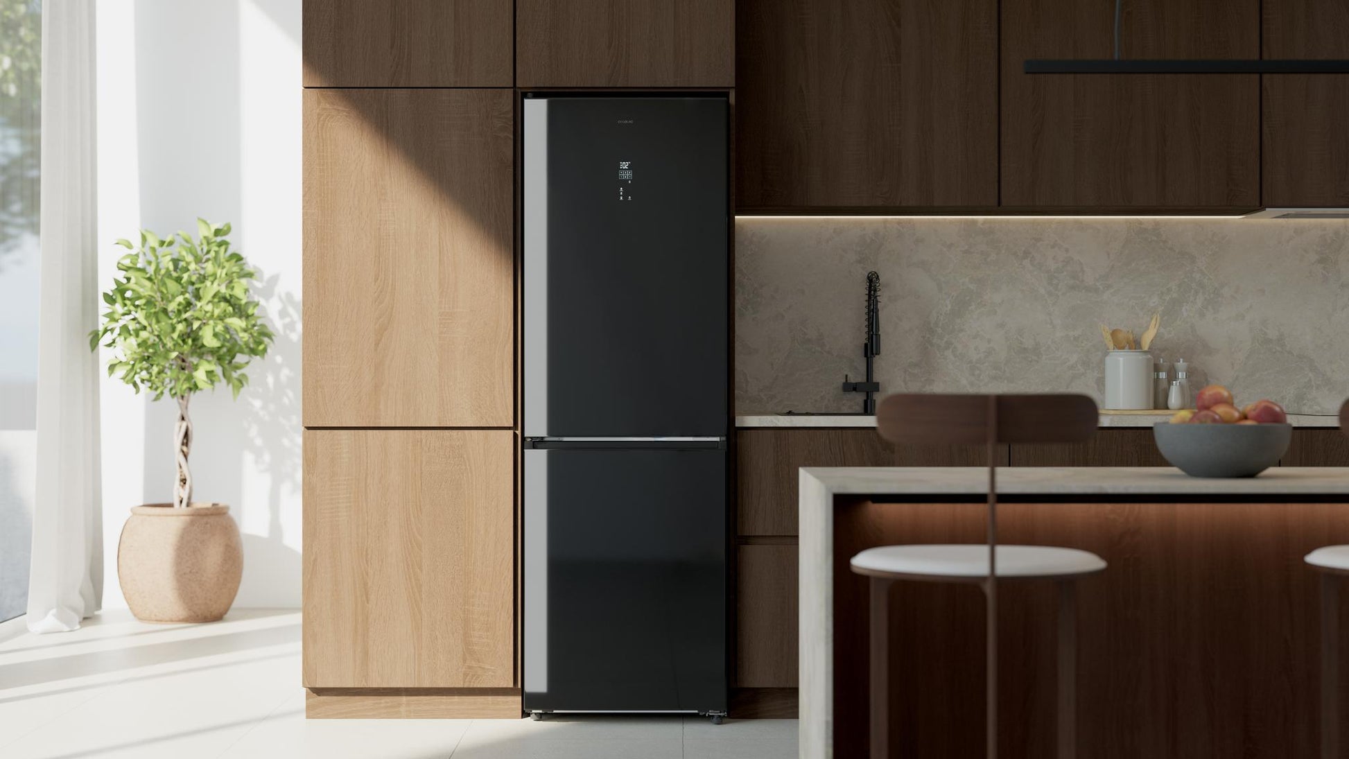 Bolero CoolMarket Combi 409 Black Glass C