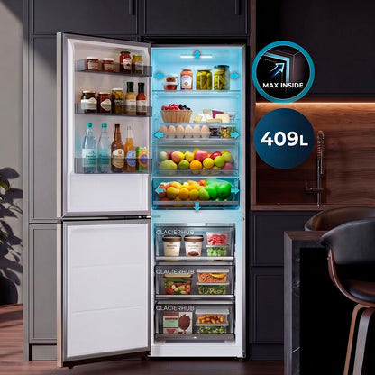 Cecotec Bolero CoolMarket 409 Dark E Frigorífico Combi