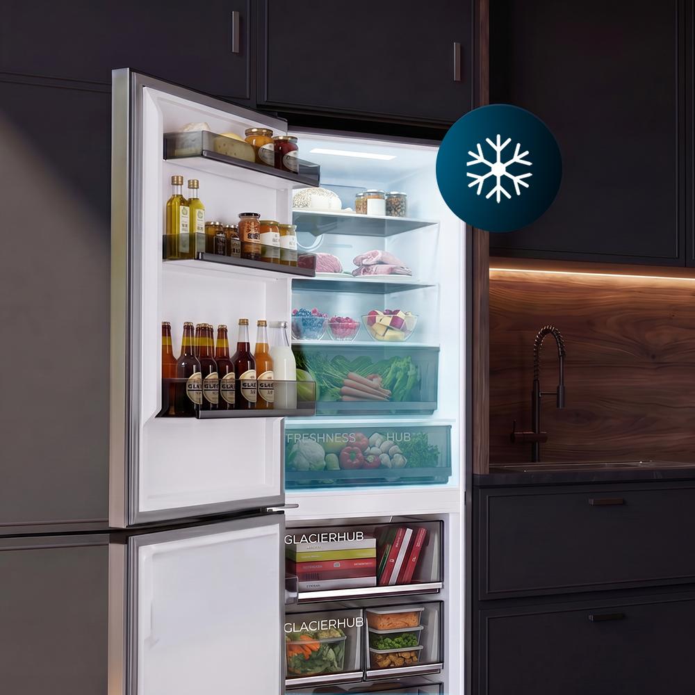 Cecotec Bolero CoolMarket 409 Dark E Frigorífico Combi