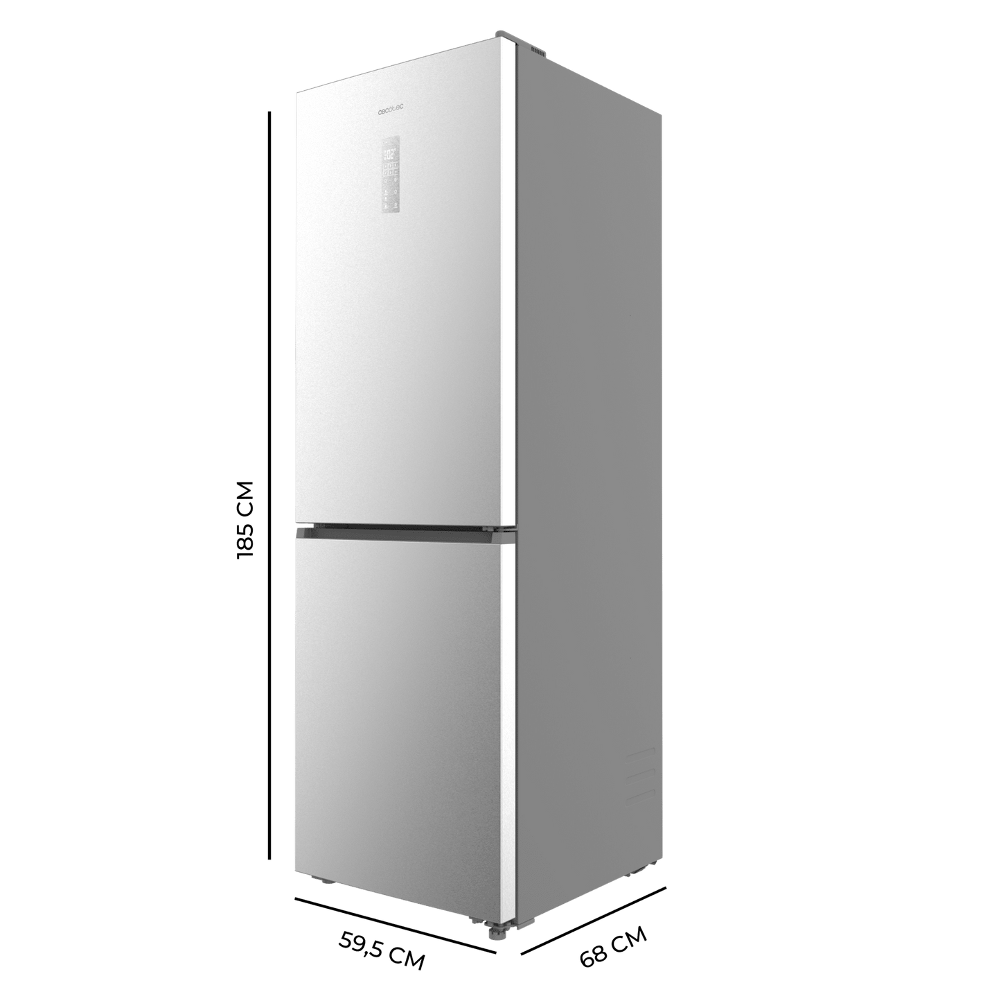 Cecotec Bolero CoolMarket Combi 409 Inox Frigorífico Combi
