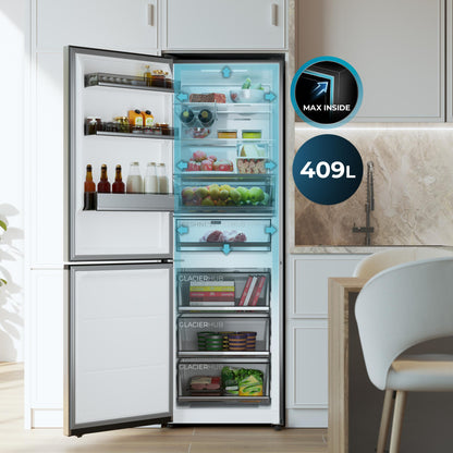 Cecotec Bolero CoolMarket Combi 409 Inox Frigorífico Combi