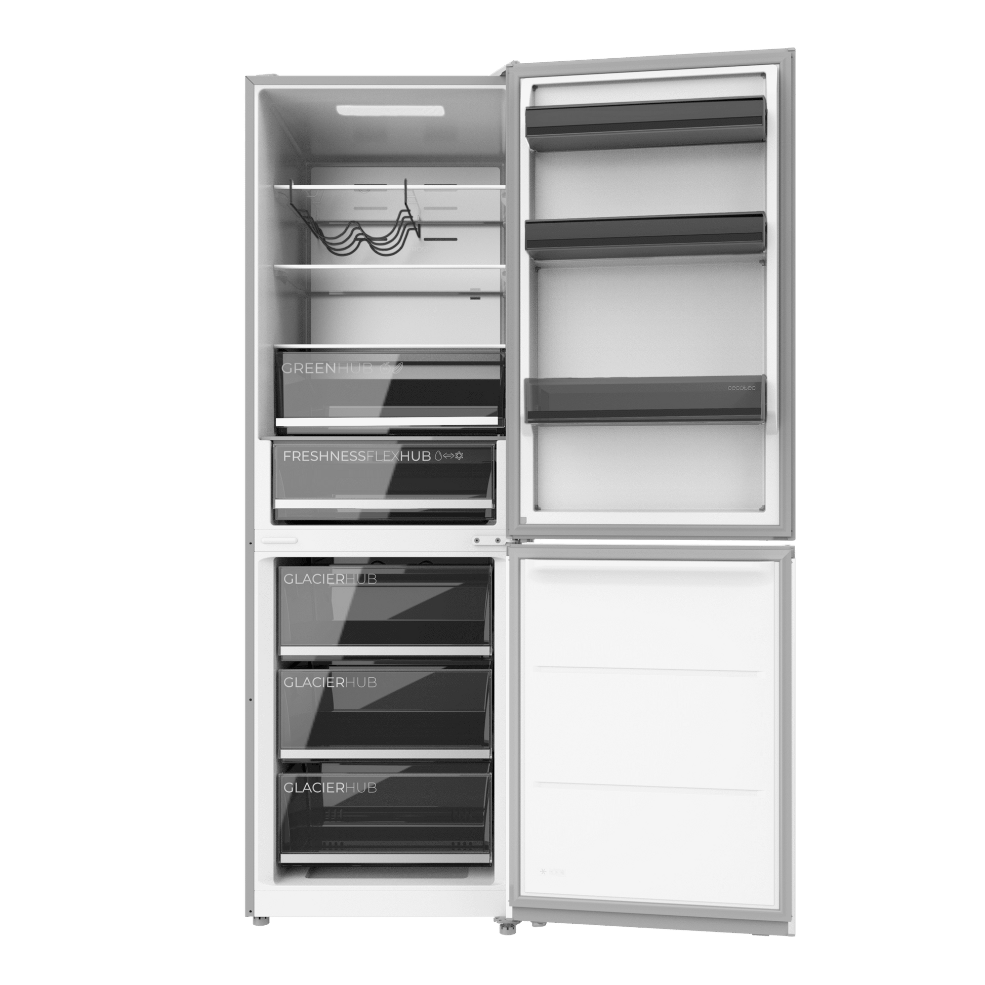 Cecotec Bolero CoolMarket Combi 409 Inox Frigorífico Combi