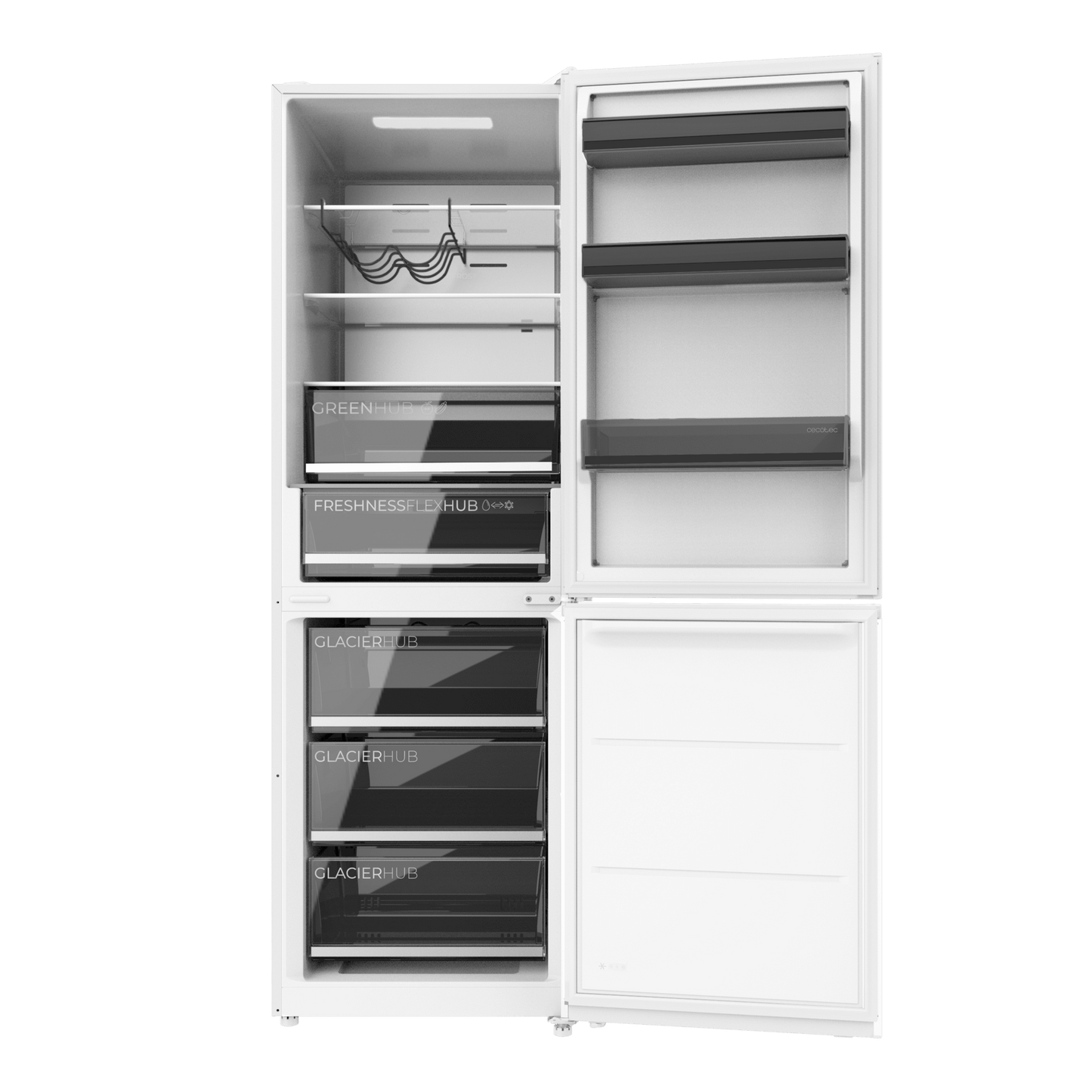 Cecotec Bolero CoolMarket 409L Frigorífico Combi Blanco C
