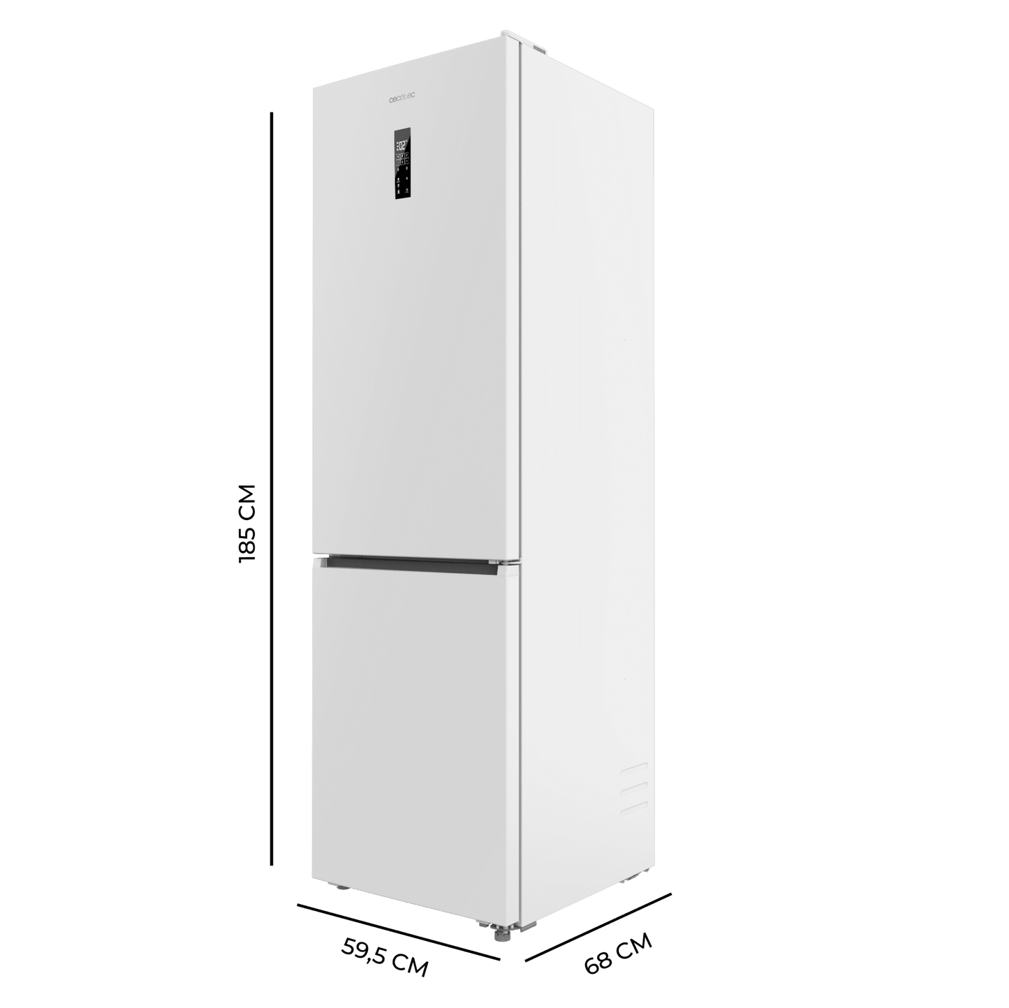 Cecotec Bolero CoolMarket 409L Frigorífico Combi Blanco C