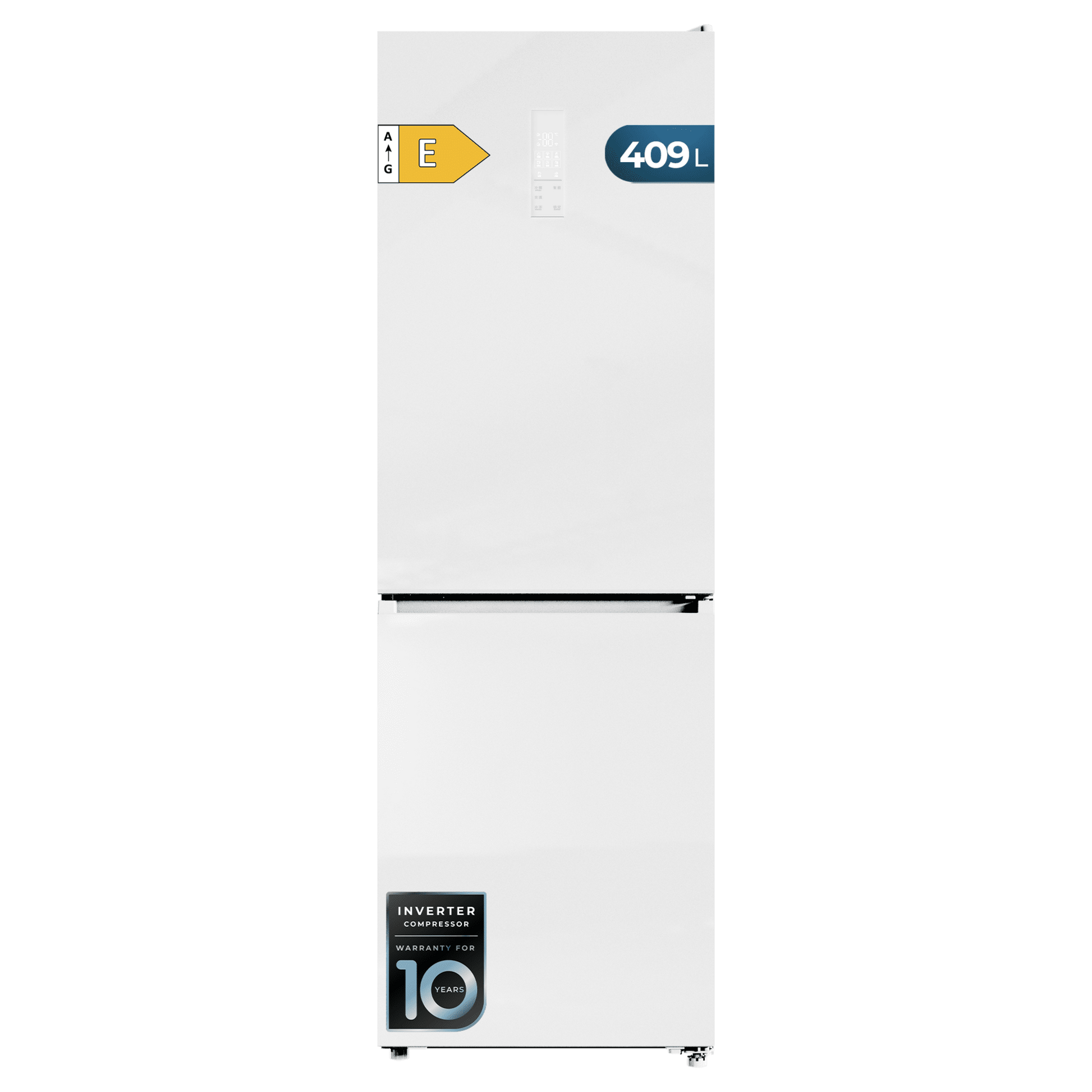 Bolero CoolMarket Combi 409 White Glass C