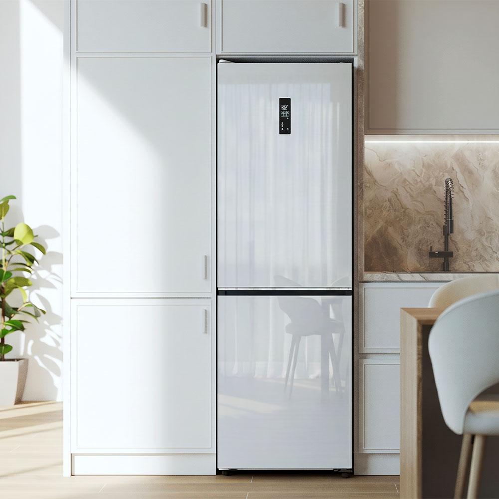 Bolero CoolMarket Combi 409 White Glass C