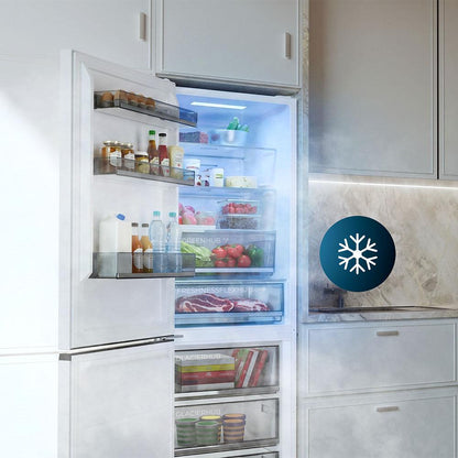 Bolero CoolMarket Combi 409 White Glass C