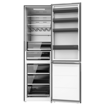 Cecotec Bolero CoolMarket 456 Frigorífico Combi Cristal Negro