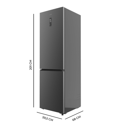 Cecotec Bolero CoolMarket Combi 456 Dark C Frigorífico Combi