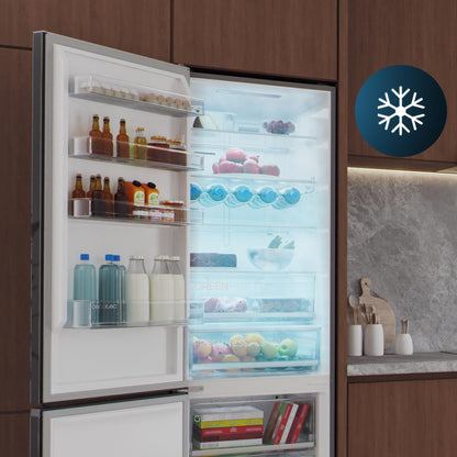 Cecotec Bolero CoolMarket Combi 456 Dark C Frigorífico Combi