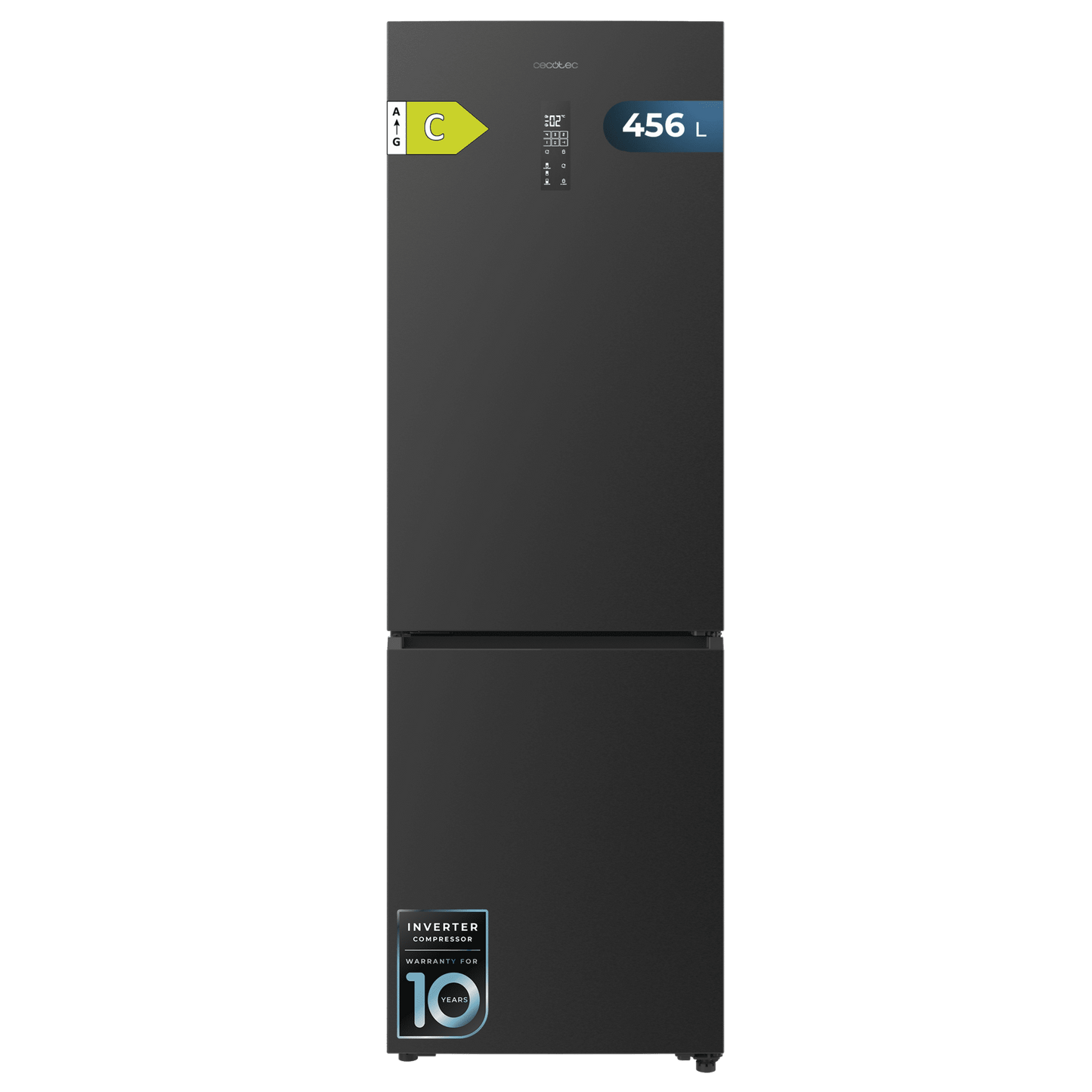 Cecotec Bolero CoolMarket Combi 456 Dark C Frigorífico Combi
