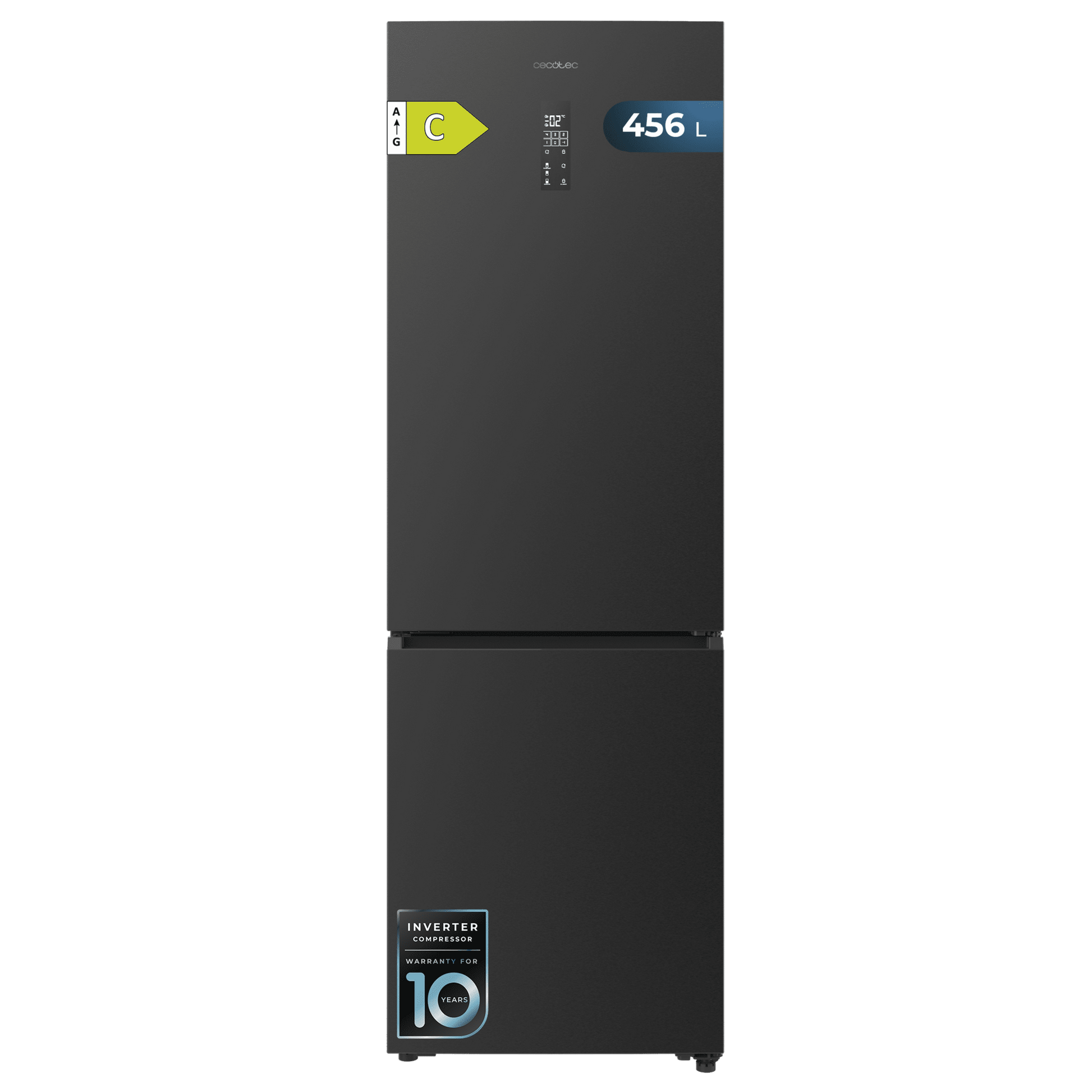 Cecotec Bolero CoolMarket Combi 456 Dark C Frigorífico Combi