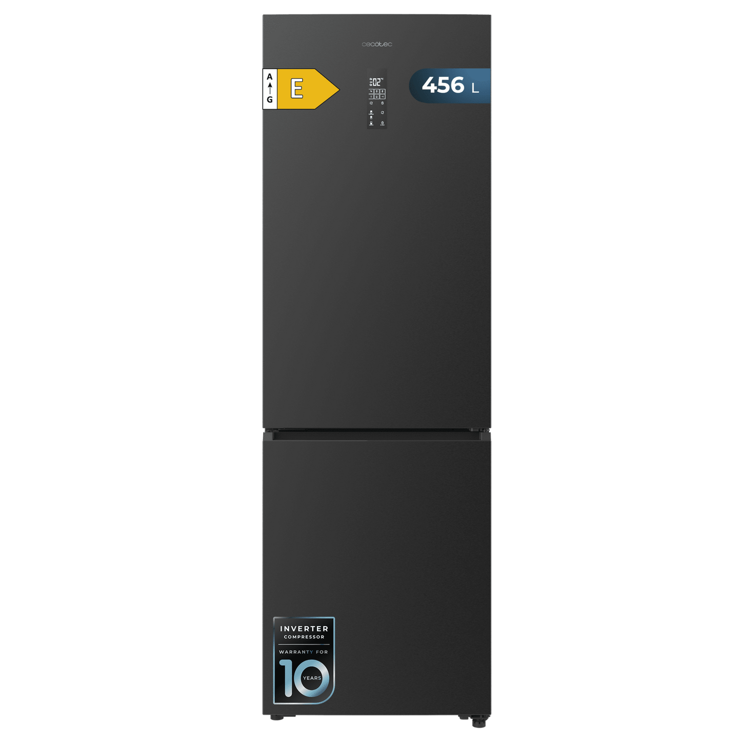 Cecotec Bolero CoolMarket Combi 456 Dark E Frigorífico Combi 456L
