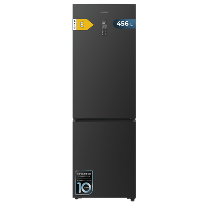Cecotec Bolero CoolMarket Combi 456 Dark E Frigorífico Combi 456L