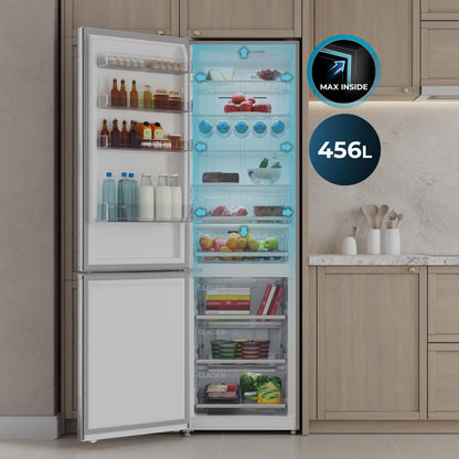 Cecotec Bolero CoolMarket Combi 456 Inox Frigorífico Combi MAX Inside