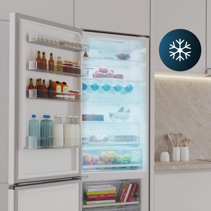 Cecotec Bolero CoolMarket Combi 456 Frigorífico Combi Clase C Blanco