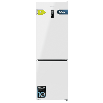 Cecotec Bolero CoolMarket Combi 456 Frigorífico Combi Clase C Blanco