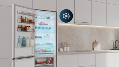Cecotec CoolMarketCombi 456 Frigorífico Combi Inverter Blanco