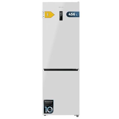 Cecotec CoolMarketCombi 456 Frigorífico Combi Inverter Blanco