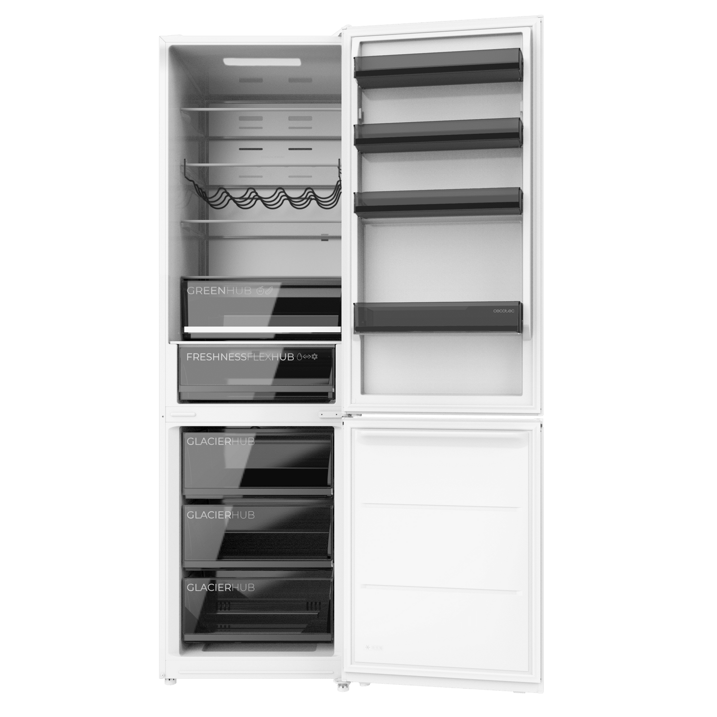 Cecotec Bolero CoolMarket Frigorífico Combi 456 L Blanco
