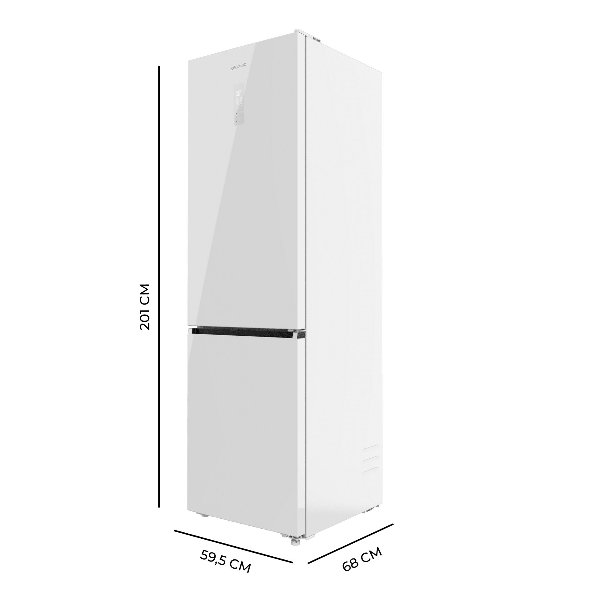 Cecotec Bolero CoolMarket Frigorífico Combi 456 L Blanco
