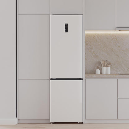 Cecotec Bolero CoolMarket Combi 456 White Glass Refrigerator