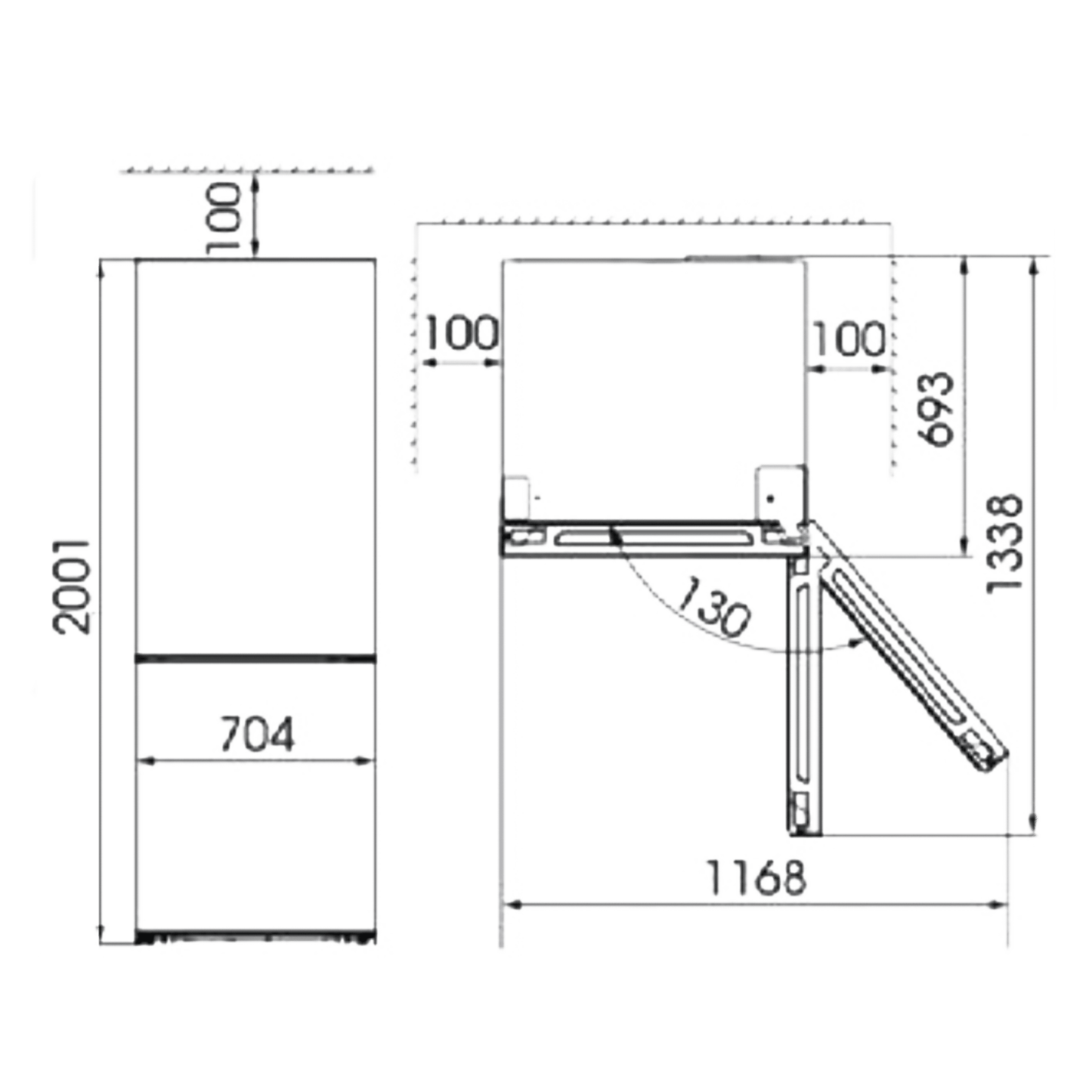 Cecotec Bolero CoolMarket 495 Dark E Frigorífico CombI 495L E