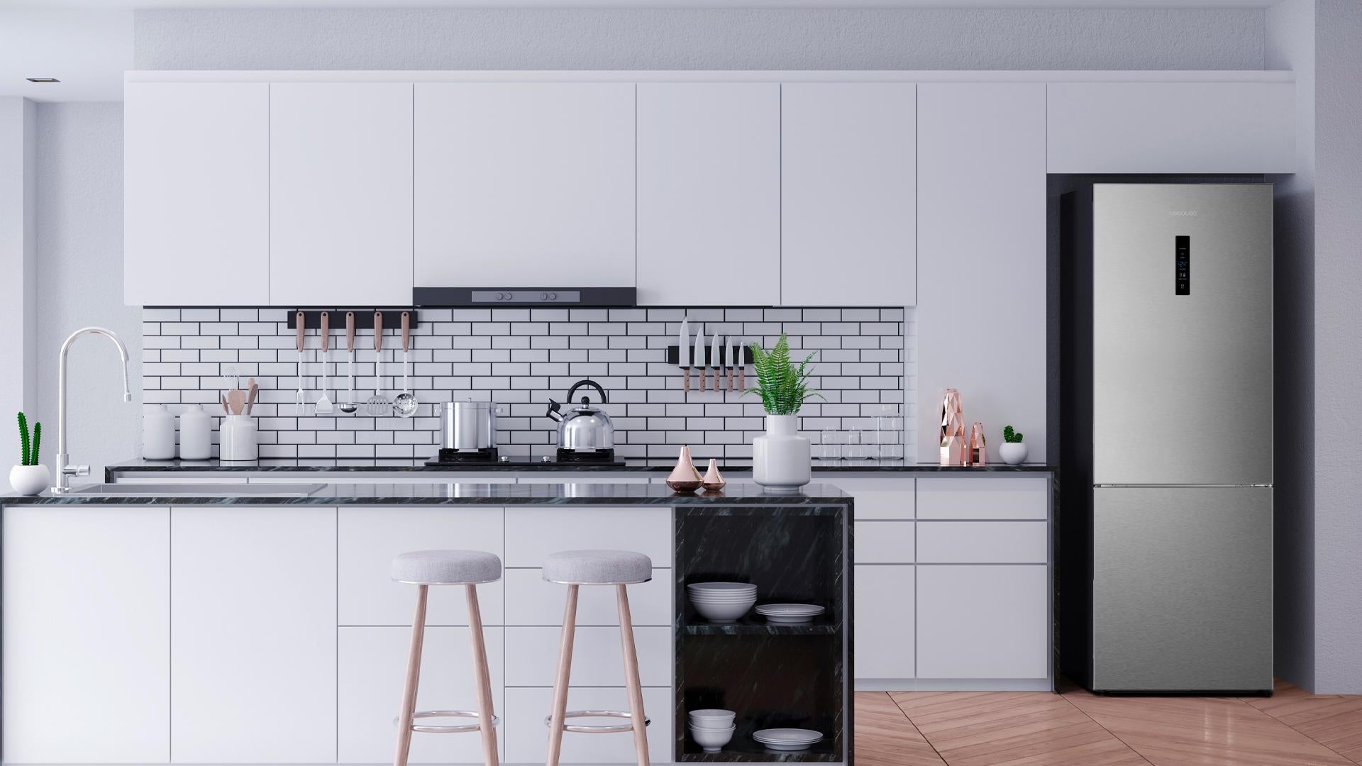 Bolero CoolMarket Combi 495 Inox E Frigorífico combi