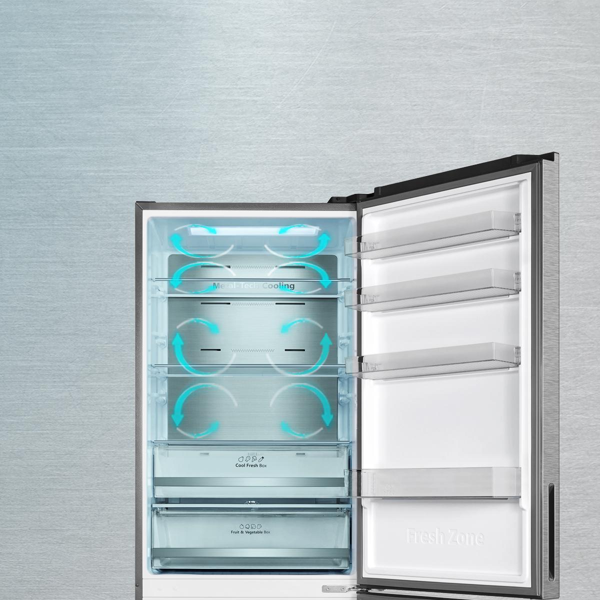 Bolero CoolMarket Combi 495 Inox E Frigorífico combi