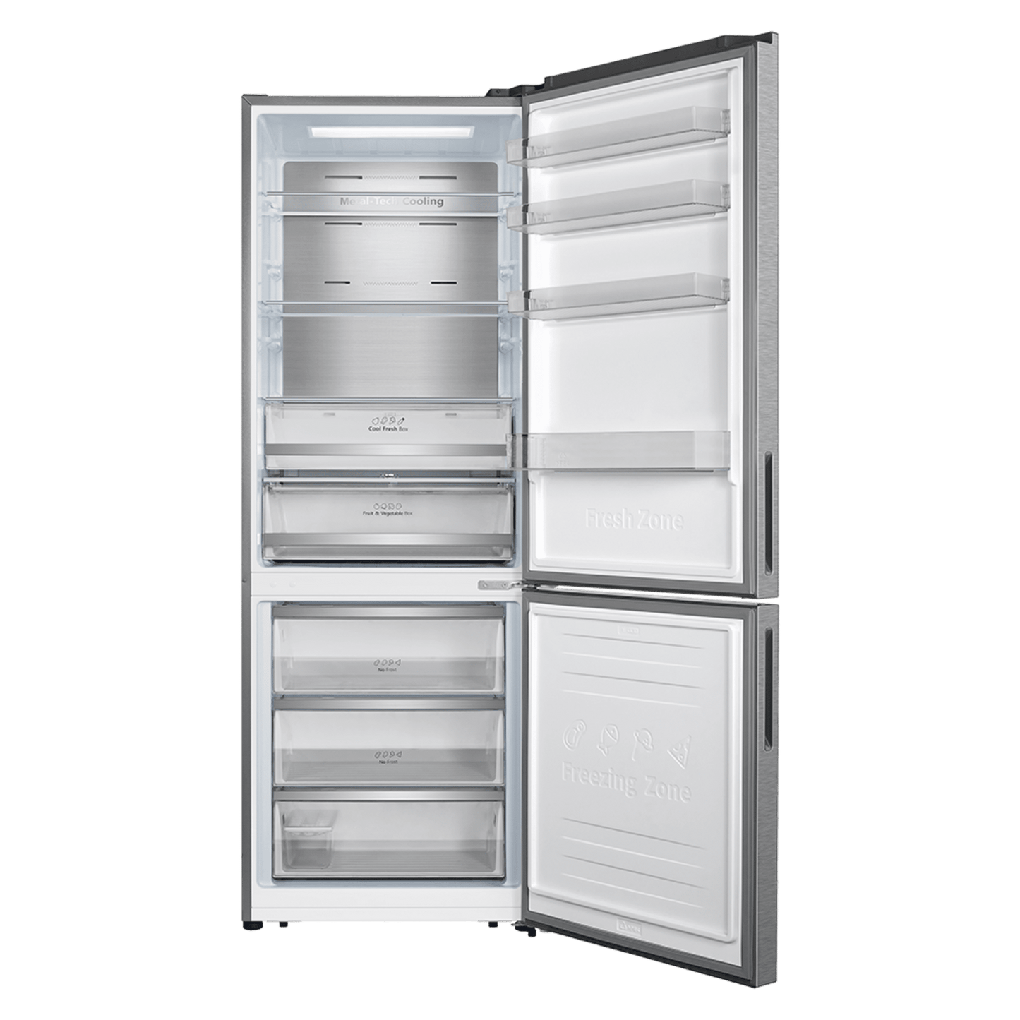 Bolero CoolMarket Combi 495 Inox E Frigorífico combi