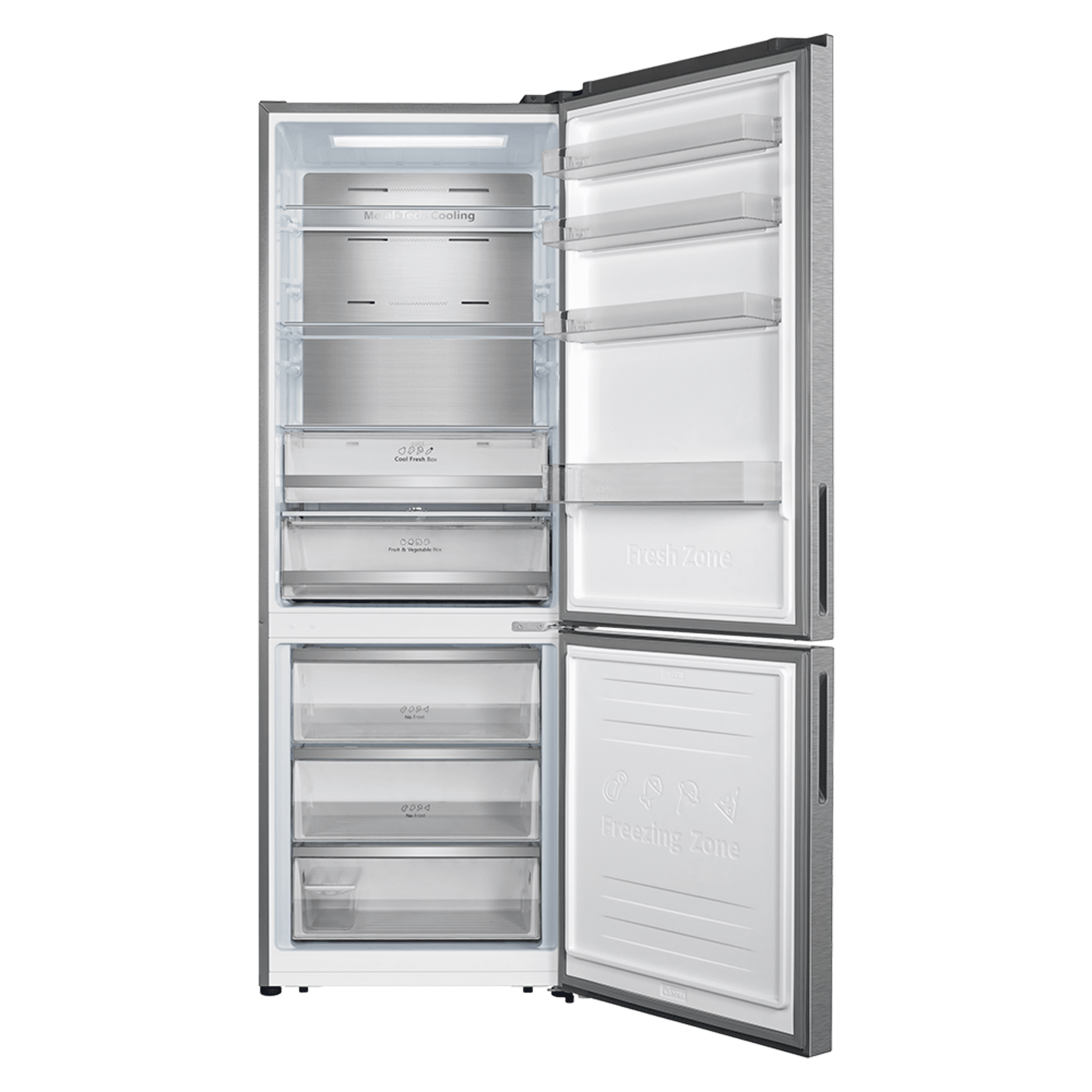 Bolero CoolMarket Combi 495 Inox E Frigorífico combi