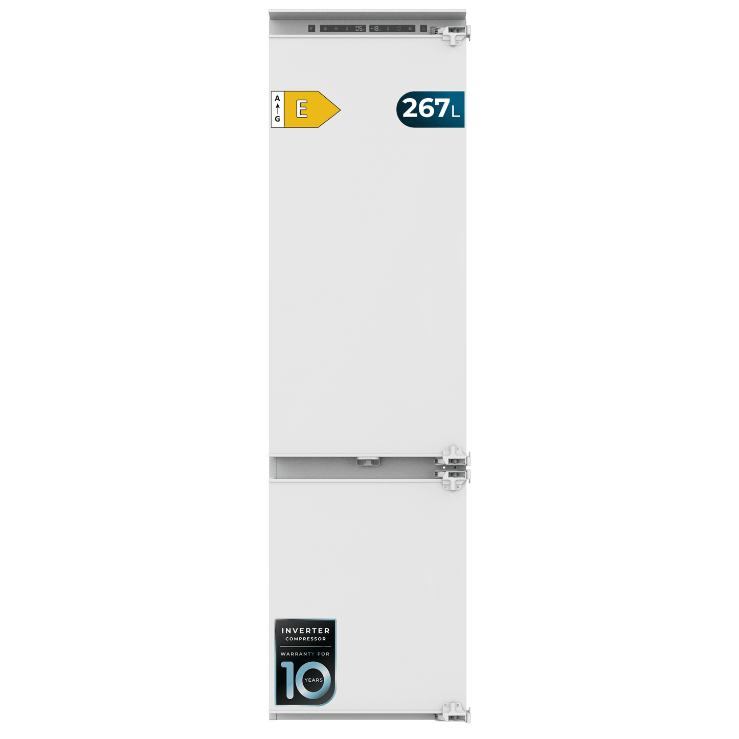 Cecotec Bolero CoolMarket Combi BI-D FLW 267E Frigorífico Combi 267 L Blanco